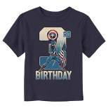 Toddler's Marvel 3rd Birthday Capitan America T-Shirt