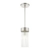 Livex Lighting Norwich 1 - Light Pendant in  Brushed Nickel - 2 of 2