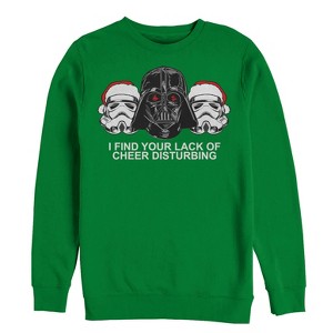 Men's Star Wars Christmas Empire Lack of Cheer Sweatshirt - 1 of 3