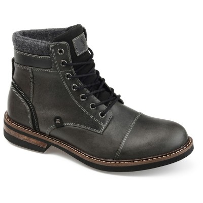 Territory Redline Tru Comfort Foam Water Resistant Plain Toe Lace-up Ankle  Boot, Grey 9.5 : Target