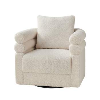 Arturo Modern Swivel Chair with One Pillow|ARTFUL LIVING DESIGN