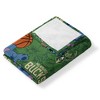 NBA Spin Stitch Hugger Pillow & Silk Touch Throw Blanket Set 40x50 Inches - 3 of 4