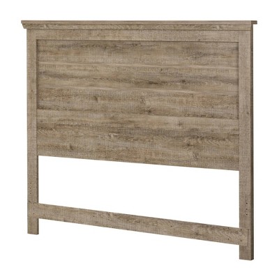 Lionel Headboard - Queen - Weathered Oak - South Shore