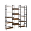 NicBex 70" Tall Wood & Metal Bookshelf with Open Shelves,5-Tier Bookshelf Storage Organizer,Wood Bookshelf for Bedroom,Living Room,Office - 4 of 4