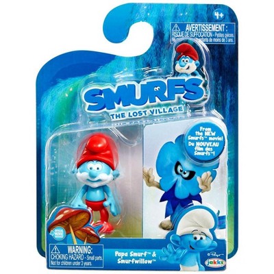 papa smurf figurine