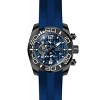 Invicta 22812 Men's Pro Diver Blue Dial Black IP Steel Blue Silicone Strap Chronograph Watch - 2 of 4