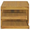 vidaXL Wall-mounted Bathroom Cabinet 43.3"x15.7"x11.8" Solid Wood Teak - 4 of 4
