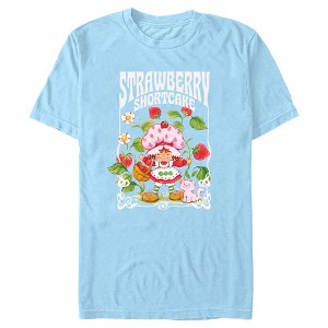 Men's Strawberry Shortcake Ornate Frame T-Shirt - 1 of 4