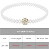 Elerevyo Faux Pearl Rhinestones Fashion Apparel Belt 65cm x 2cm 1 Pc - 4 of 4