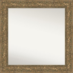Amanti Art Luxe Non-Beveled Framed Bathroom Vanity Wall Mirror - 1 of 4