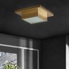 Kylin 2 Light 15" Flush Mount - FLU4067 - Gold - Safavieh - 3 of 4