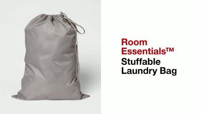 Stuffable Laundry Bag Light Gray - Room Essentials™ : Target