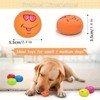 FURNIinspire Pet Toy 6 Piece Pack Squeaky Dog Ball, Interactive Fetch Animal Face Latex Toy For Puppies, Pet Toy Ball, Multicolored, 2.2"*1.4"*2.2" - 2 of 4