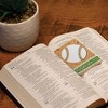White Baseball Philippians 4:13 2.5 x 4 Cardstock Bookmark Pack of 12 - 2 of 2