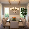 LLHZSY 10 - Light Dimmable Gold Sputnik Modern Round Globe Chandelier - W33 43/50" - 3 of 4