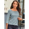 Women's 2 Pack 3/4 Sleeve Tops - LASCANA - 3 of 4