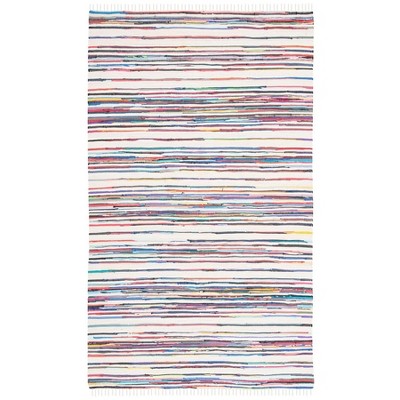 Rag Rug RAR126 Hand Woven Indoor Rugs - Safavieh