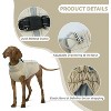 Warm Dog Coat Dog Winter Coat with Thick Fleece,Zippered Dogs Cold Weather Coats,Water-Repellent Windproof Doggy Snow Jacket - 3 of 4