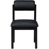Meridian Furniture,Roundhill Vegan Leather Upholstered Dining Chair, Set of 2 - 4 of 4