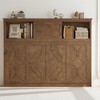Merax Twin Size Murphy Bed with USB Charging Station, Drawer Storage & Decorative Cabinet Design - 2 of 4