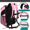 PetAmi Small Dogs Cats Backpack Carrier, Airline Approved Pet Ventilated Safety Strap Buckle for Hiking Travel Camping Outdoor - 4 of 4