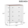NicBex Drawers Dresser for Bedroom,Tall Wood Dresser,Dressers for Kids Room,Living Room,Entry and Hallway - 3 of 4