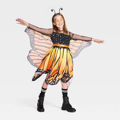 Kids' Monarch Butterfly Costume Dress - Hyde and EEK! Boutique™