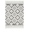 Nuloom Journey Shaggy Checkered Tiles Tassel Indoor Area Rug - 2 of 4