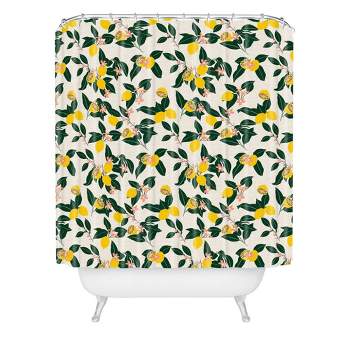 Holli Zollinger Lemony Shower Curtain - Deny Designs