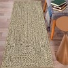 Coucheta Runner Rug , Machine Washable Non-Slip Low Pile, Faux Wool Stain Resistant Floor Carpet for Kitchen Bedroom Hallway,Multi-Color & Size - 4 of 4