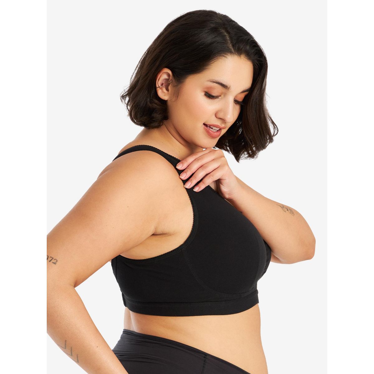 Leading Lady Women's The Evie - All-Day Cotton Comfort Bra (142) - thumbnail 3