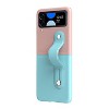 SaharaCase FingerGrip Series Case with Strap for Samsung Galaxy Z Flip4 Pink/Ice Blue (CP00298) - 4 of 4