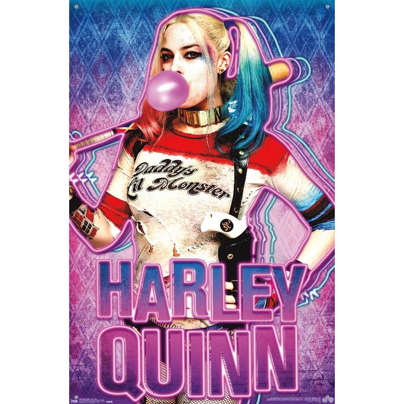 Trends International DC Comics Movie - Suicide Squad - Harley Gum Unframed Wall Poster Prints, 4 of 7