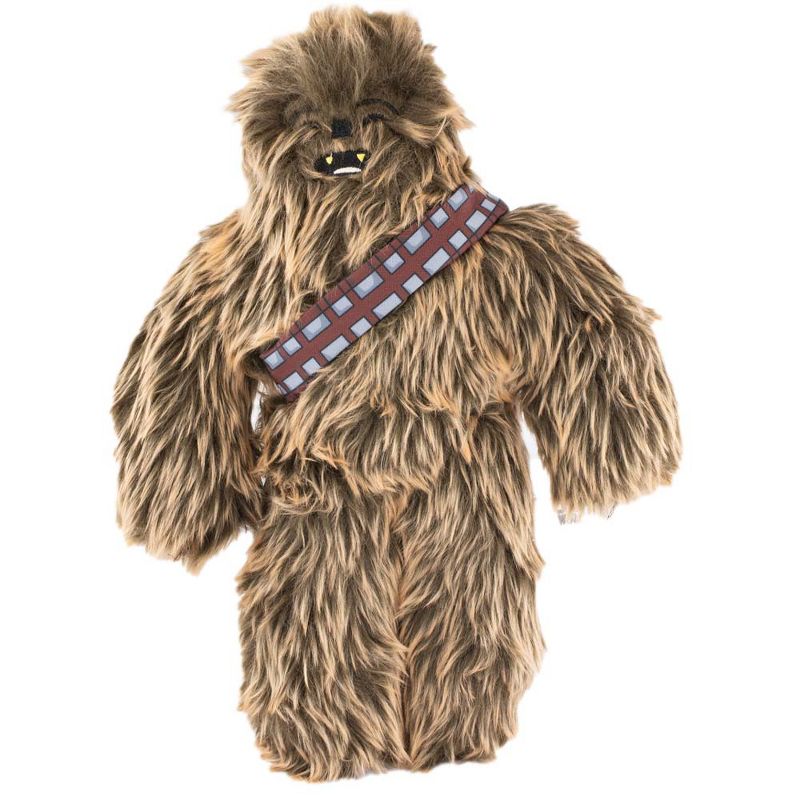 Buckle-Down Dog Toy Squeaker Plush - Star Wars Furry Chewbacca Standing Pose, 1 of 5