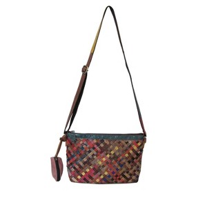 Amerileather Stella Slim Shoulder Bag – Top Grain Lambskin Purse with Sleek Silhouette and Lightweight Everyday Function - 1 of 4