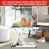 COZONY 50" Professional Heavy-Duty Dog Grooming Table for Large Dogs, Height-Adjustable with Arm, Non-Slip Surface - 3 of 4