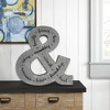 TX USA Corporation Galvanized Wall Ampersand for Home Decoration - 3 of 3