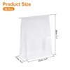 Unique Bargains Kraft Iron Tie Tab Lock Homemade Baked Foods Packaging Gift Bags 50 Pcs - 2 of 3
