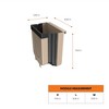 Chery Life Mini Trash Can For Kitchen Garbage Bin - 2 of 4