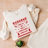 Simply Sage Market Ugly Christmas Sweater Lightweight Garment Dyed Sweatshirt - 3 of 4