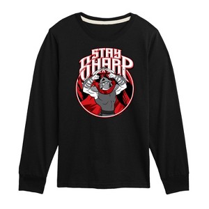 Boys' - Teenage Mutant Ninja Turtles - Stay Sharp Long Sleeve Graphic T-Shirt - 1 of 4