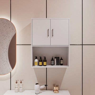 Salon Station, Wall Mount Styling Salon Stations, Minimalist Wall Mounted Barber Shampoo Station Storage Cabinet