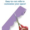 Carson Dellosa Education 65' Lilac Rolled Scalloped Bulletin Board Borders (1 roll) - 4 of 4
