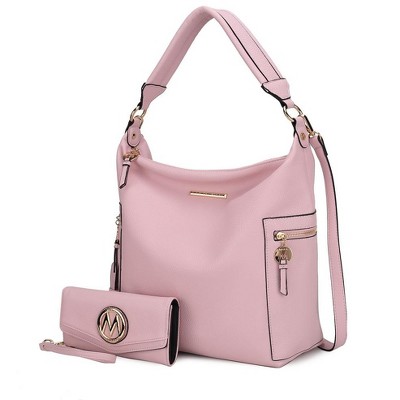 MKF Collection Ophelia Vegan Leather Women’s Hobo Bag with Wallet by Mia K
