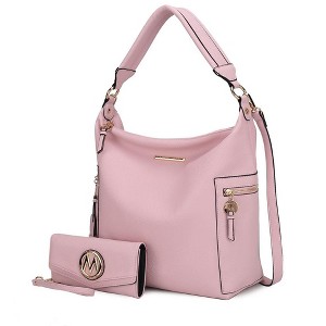 MKF Collection Ophelia Vegan Leather Women’s Hobo Bag with Wallet by Mia K - 1 of 4