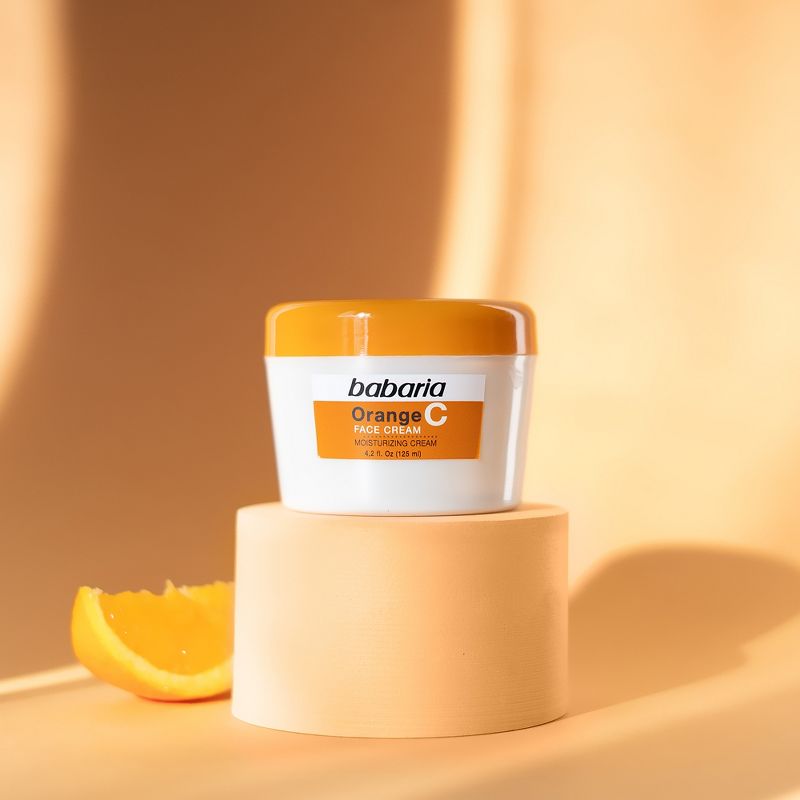 Babaria Vitamin C Face Cream - Brightens Your Complexion - Fades Away Sun Spots and Discoloration - Protects Against Airborne Pollutants - 4.2 oz, 3 of 8