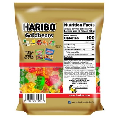 Haribo Goldbears Candy  - 10oz