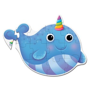The Learning Journey My First Big Floor Puzzle Nosy Narwhal (12 pieces) - 1 of 4