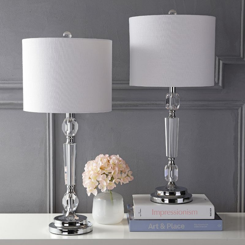 JONATHAN Y Victoria Crystal LED Table Lamp, 4 of 8