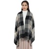 Anna-Kaci Classic Plaid Winter Scarf Soft Cashmere Feel Wrap Shawl Check Tassel Scarves for Women - 4 of 4
